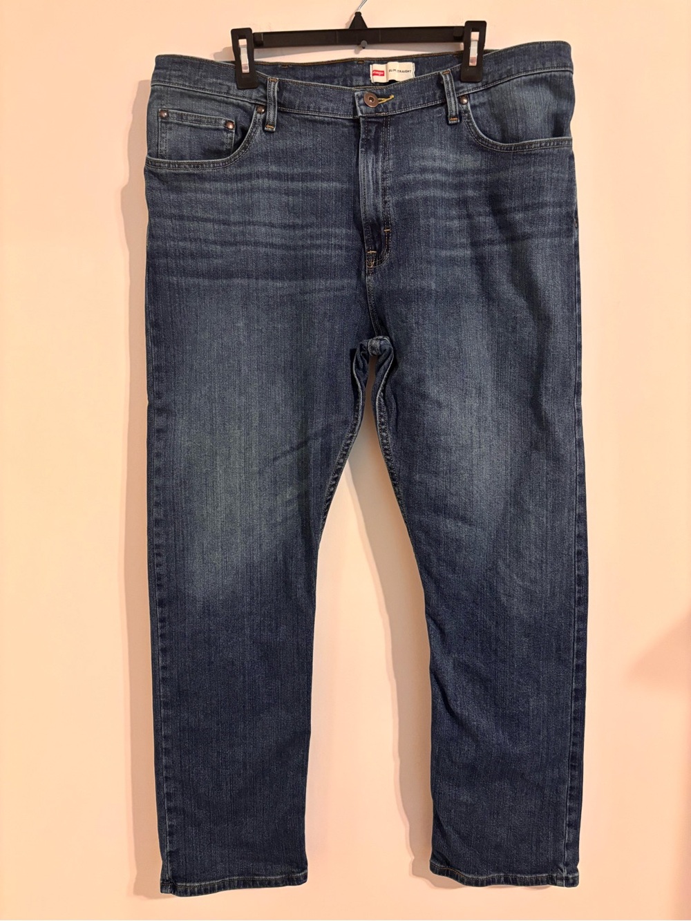 Wrangler Men’s Slim Straight 40 x 30 Jeans